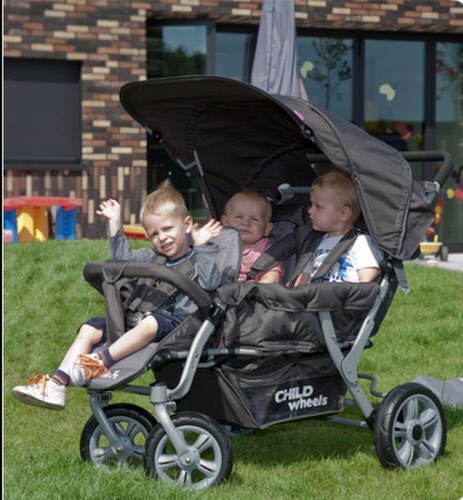 childwheels triplet pram